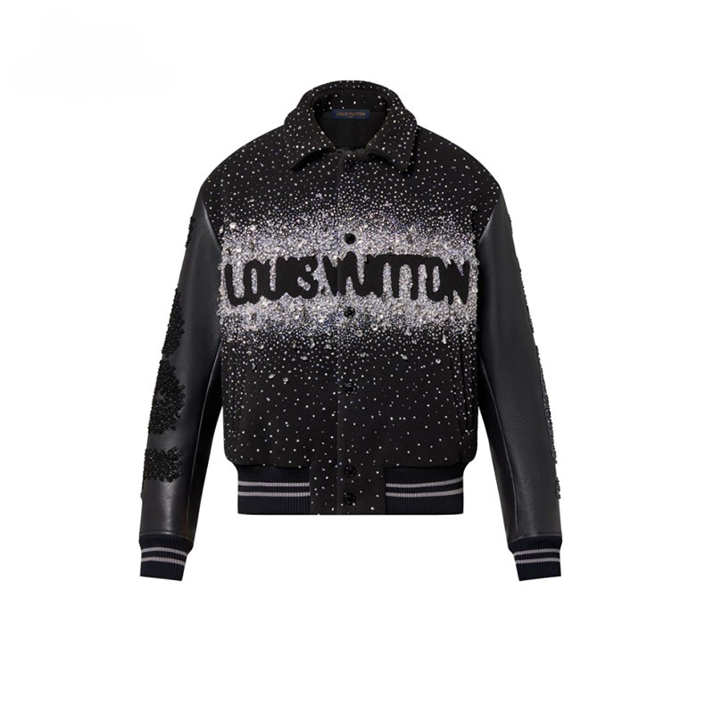 LV/ルイ・ヴィトン 新作 メンズ ストライプディテール 刺繍ジャケット