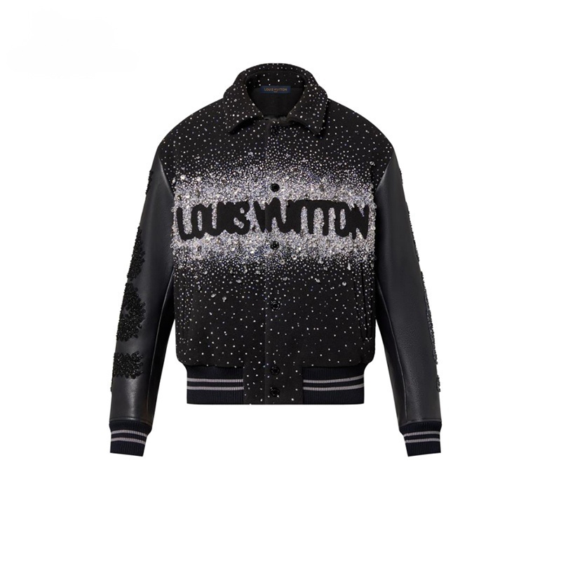 LV/ルイ・ヴィトン 新作 メンズ ストライプディテール 刺繍ジャケット