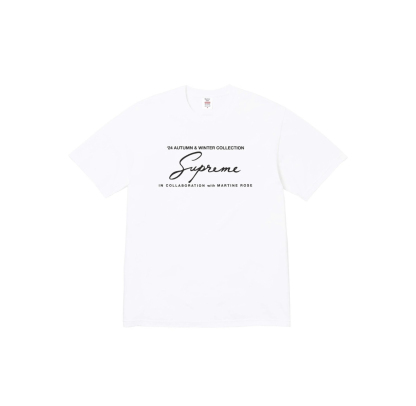 SUPREME x MARTINE ROSE 限定版 ユニセックス 半袖Tシャツ
