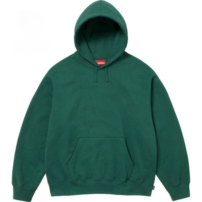 Supreme サテン アップリケ フード付き 刺繍ロゴ フード付きスウェットシャツ