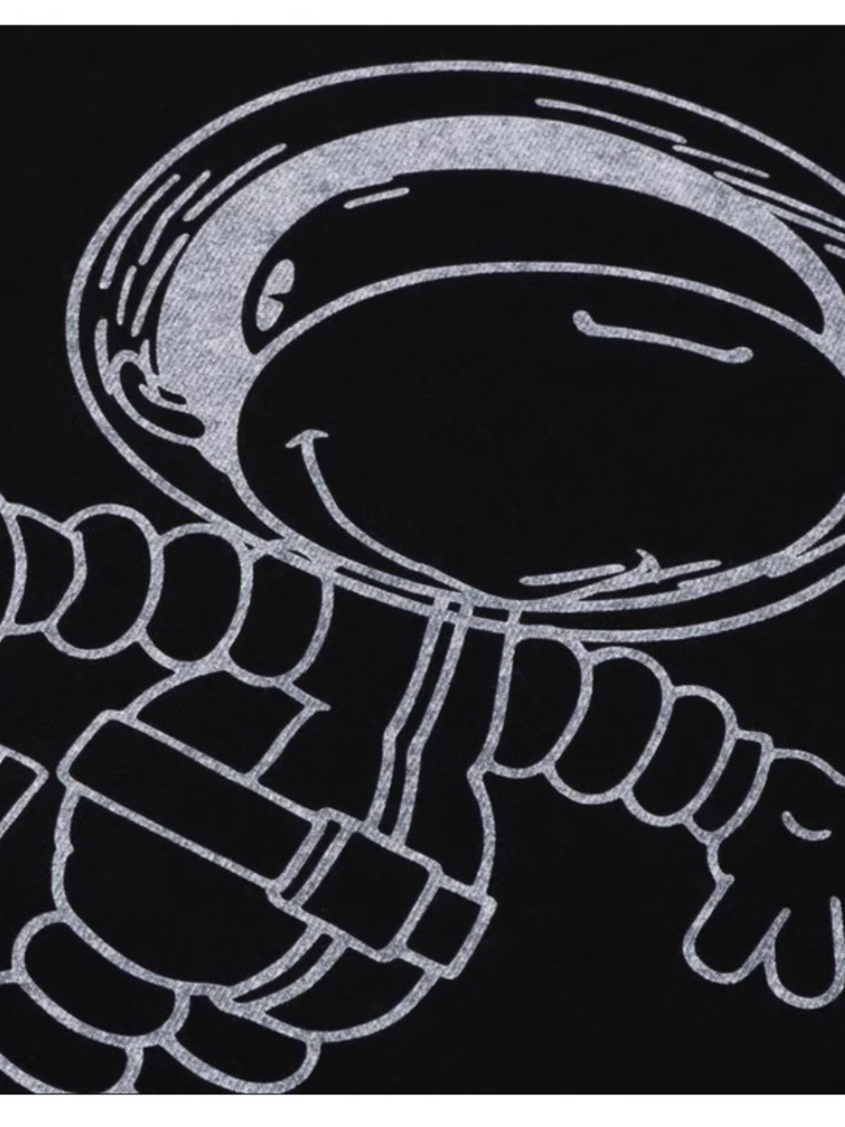 BAPE ラウンドネック スウェットシャツ スペースモンキー フロントとバックプリント ゆったり カジュアル