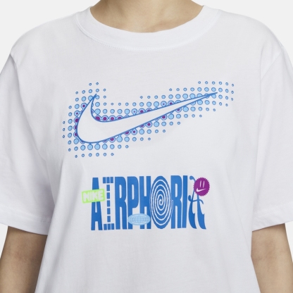 NIKE公式アウトレットレディースプリントTシャツゆったりコットン柔らかくて快適