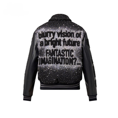 LV/ルイ・ヴィトン 新作 メンズ ストライプディテール 刺繍ジャケット