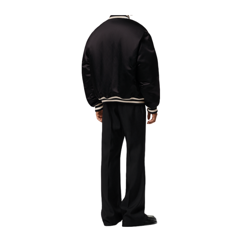 LV/ルイ・ヴィトン メンズ 春夏 刺繍入り ナイロン ベースボール ウエスト ジャケット