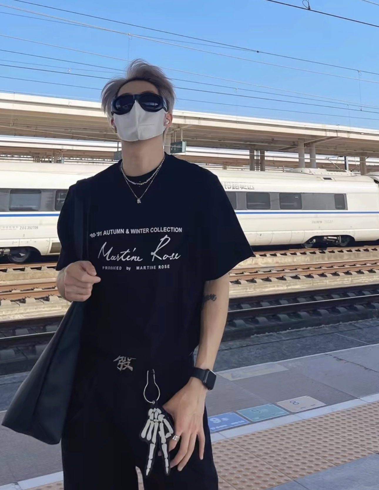 SUPREME x MARTINE ROSE 限定版 ユニセックス 半袖Tシャツ