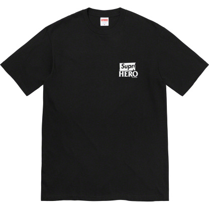 Supreme Antihero Dog Tee 共同ブランド 子犬プリント 半袖Tシャツ ユニセックス