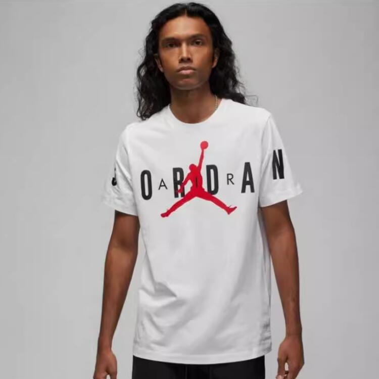 NIKE AIR JORDAN メンズ AJ プリント コットン スポーツ カジュアル 半袖 Tシャツ