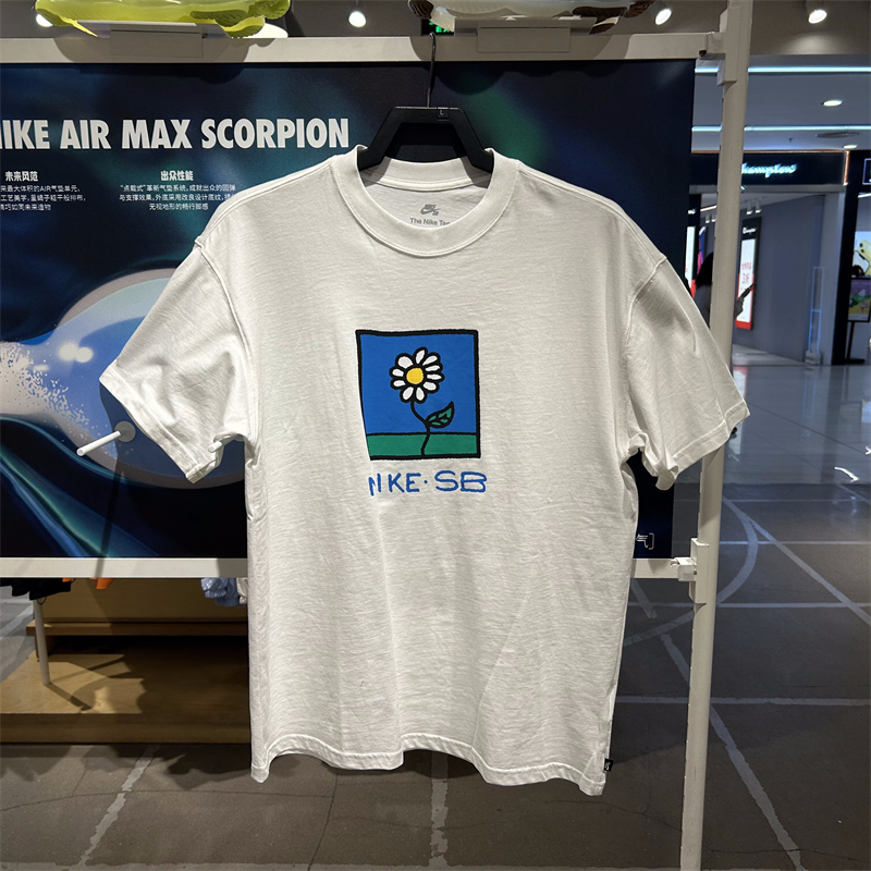 NIKE SB ナイキ メンズ プリント カジュアル スポーツ ラウンドネック 半袖 Tシャツ