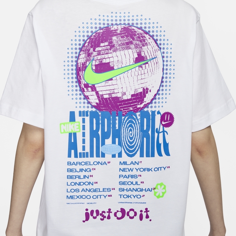 NIKE公式アウトレットレディースプリントTシャツゆったりコットン柔らかくて快適