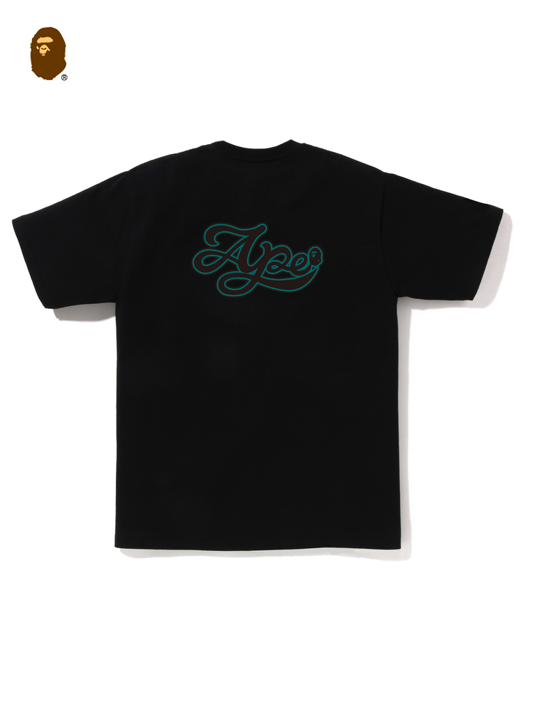 BAPE メンズ 春夏 レタープリント 半袖Tシャツ