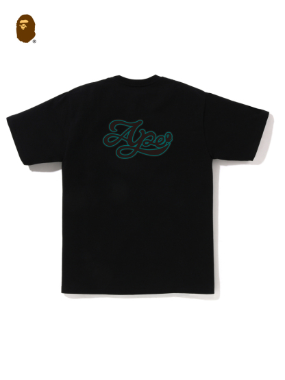 BAPE メンズ 春夏 レタープリント 半袖Tシャツ