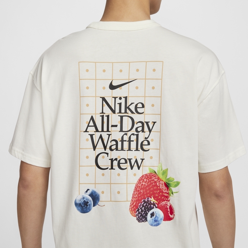 NIKEOUTLETS メンズ 半袖 Tシャツ ゆったり コットン ニット プリント 刺繍