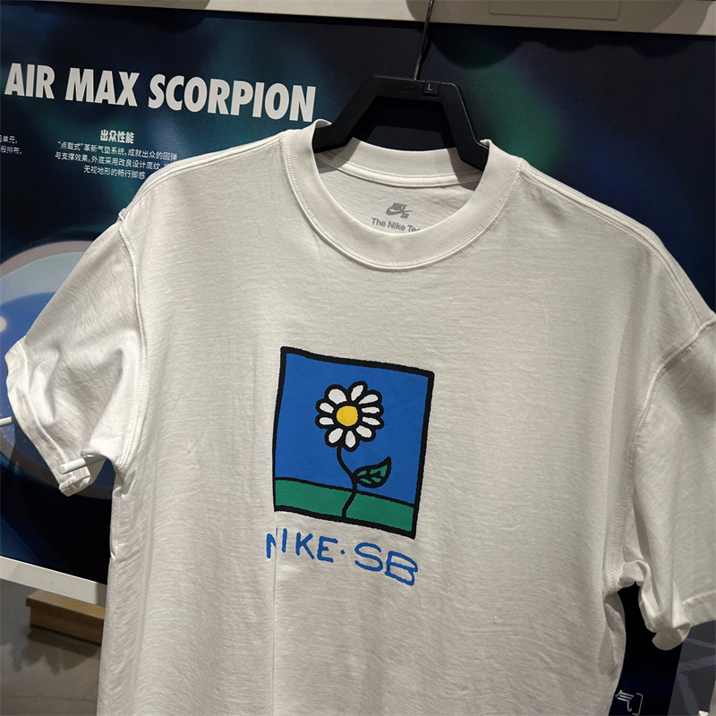 NIKE SB ナイキ メンズ プリント カジュアル スポーツ ラウンドネック 半袖 Tシャツ