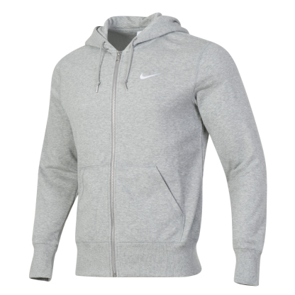 NIKE ナイキ グレー スウェット メンズ 春秋新作 ピュアコットン スポーツウェア カジュアル ジップアップ ニット ジャケット