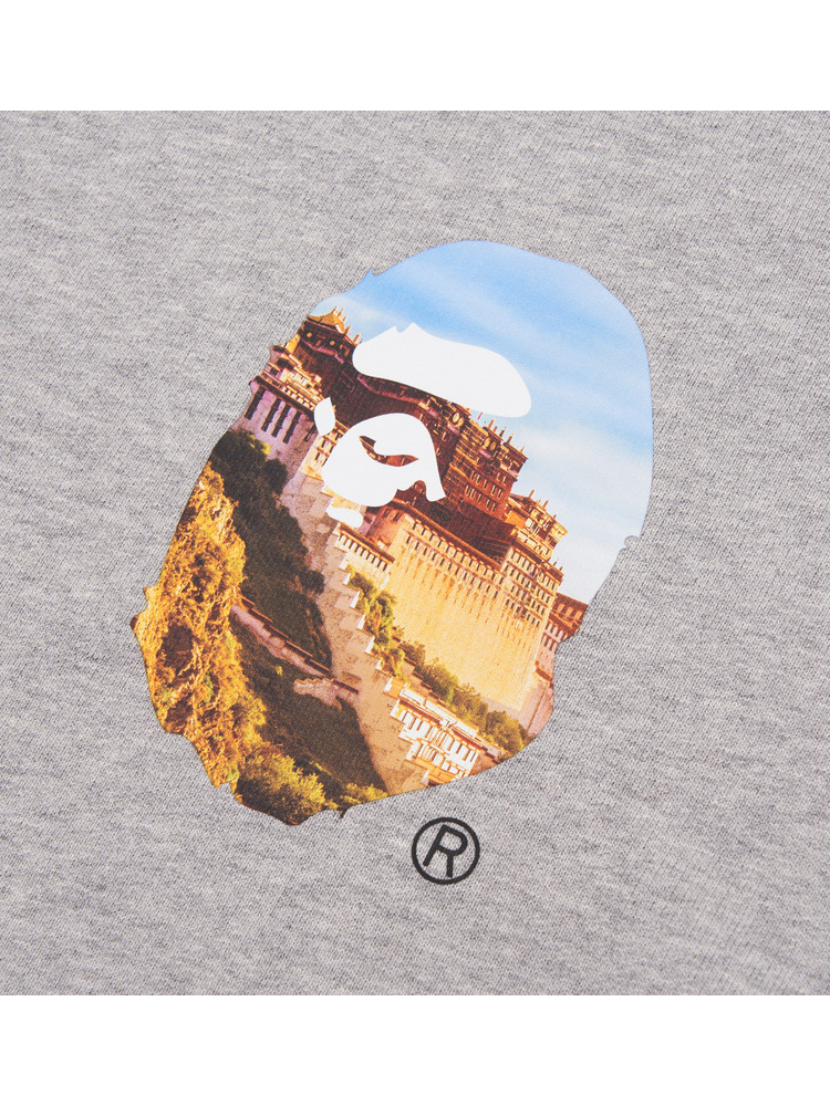 BAPE メンズ 春夏 猿が世界を旅する猿の頭 ラウンドネック スウェットシャツ