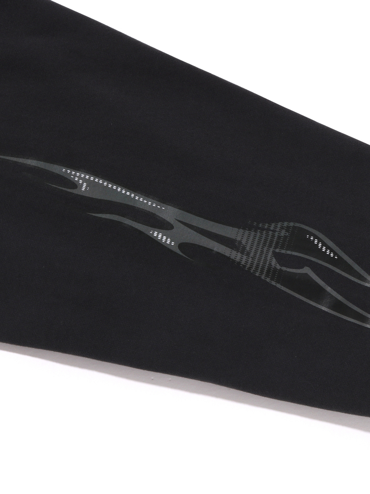 BAPE メンズ 春夏 炎柄プリント 無地 フード付きスウェットシャツ