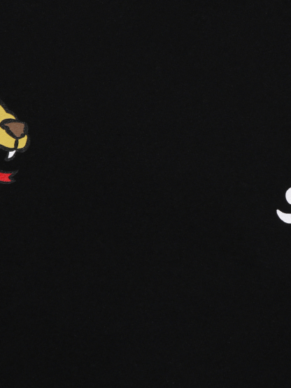 BAPE メンズ 春夏記念版 ドラゴン柄プリント 長袖Tシャツ