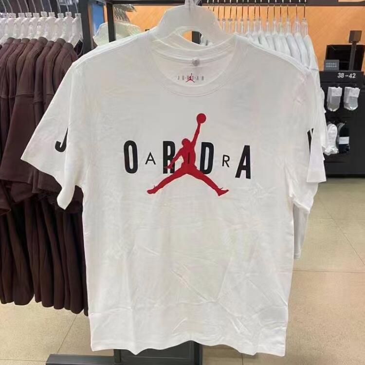 NIKE AIR JORDAN メンズ AJ プリント コットン スポーツ カジュアル 半袖 Tシャツ