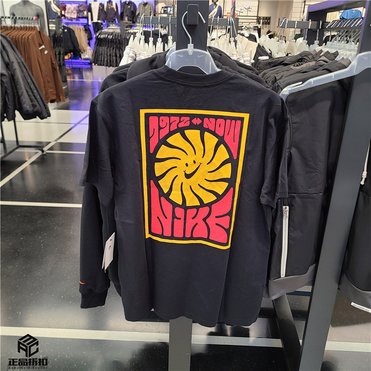 ナイキ NIKE M90 ACC CNCT メンズ 厚手コットン ゆったり着心地の良い半袖Tシャツ