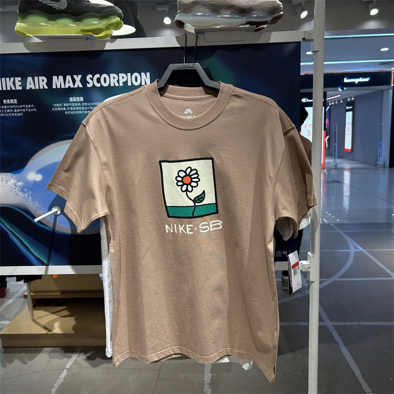 NIKE SB ナイキ メンズ プリント カジュアル スポーツ ラウンドネック 半袖 Tシャツ