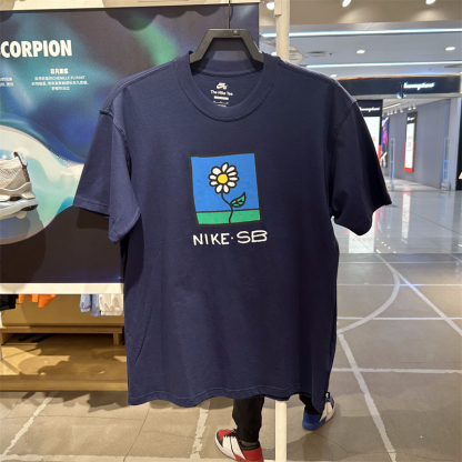 NIKE SB ナイキ メンズ プリント カジュアル スポーツ ラウンドネック 半袖 Tシャツ