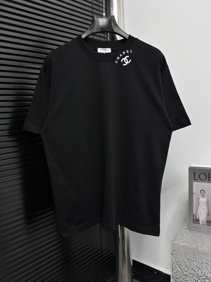 【シャネル】シャネル 2025 シンプル カップル 半袖Tシャツ