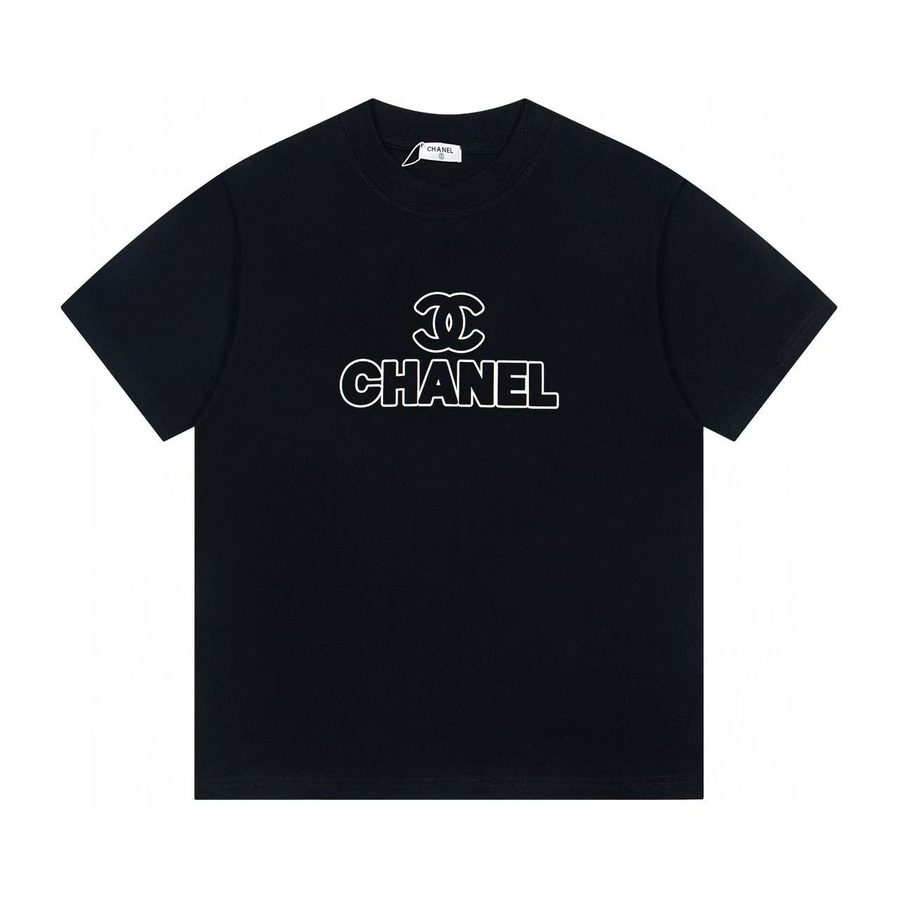 【シャネル】シャネルスタイル 2025 新作 ラウンドネック Tシャツ 半袖 ユニセックス