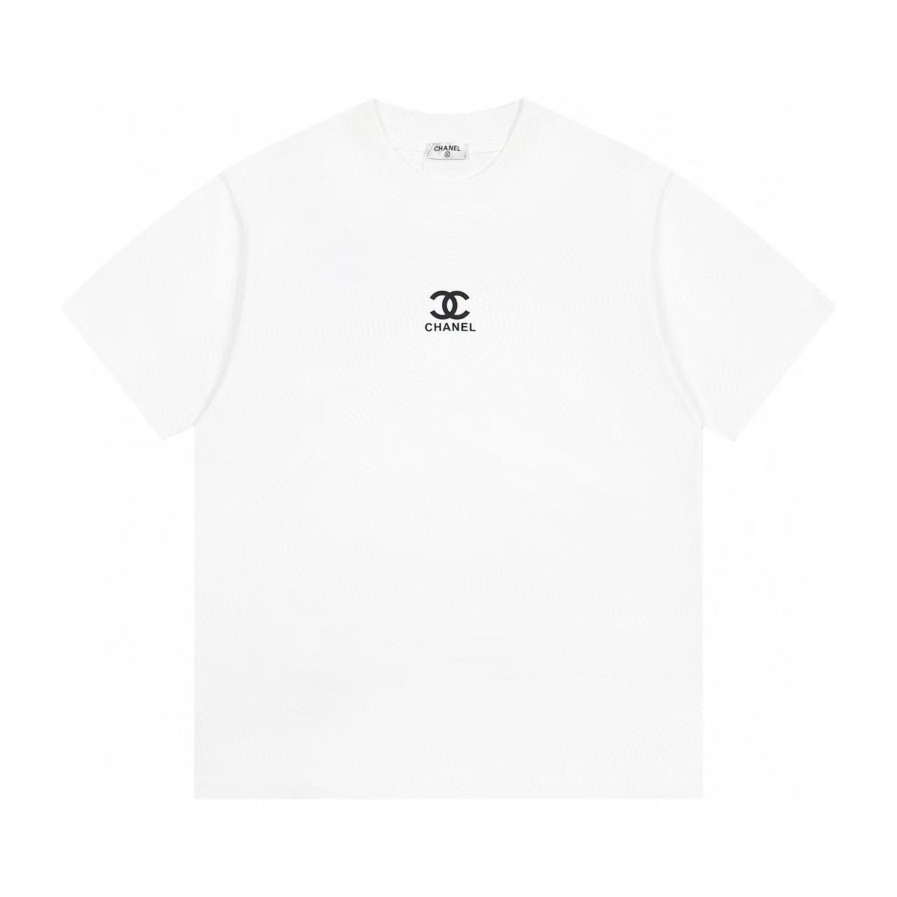 【シャネル】シャネルスタイル 2025 新作 ラウンドネック Tシャツ 半袖 ユニセックス