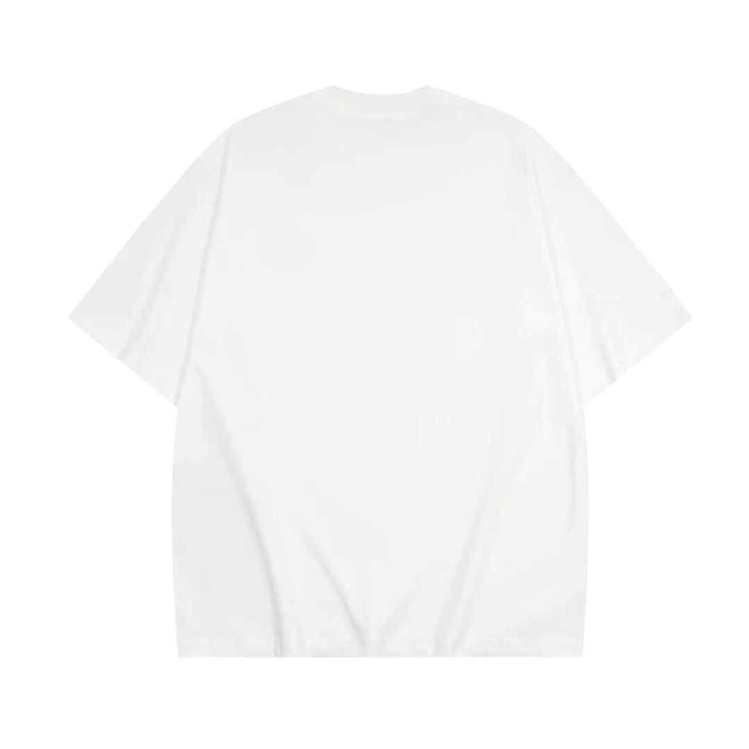 【シャネル】シルバーメタリックソフトエンブロイダリー半袖Tシャツシンプル2025新作