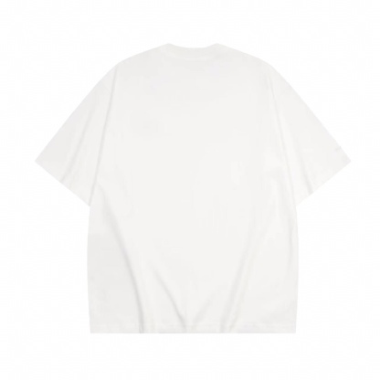 【シャネル】シルバーメタリックソフトエンブロイダリー半袖Tシャツシンプル2025新作