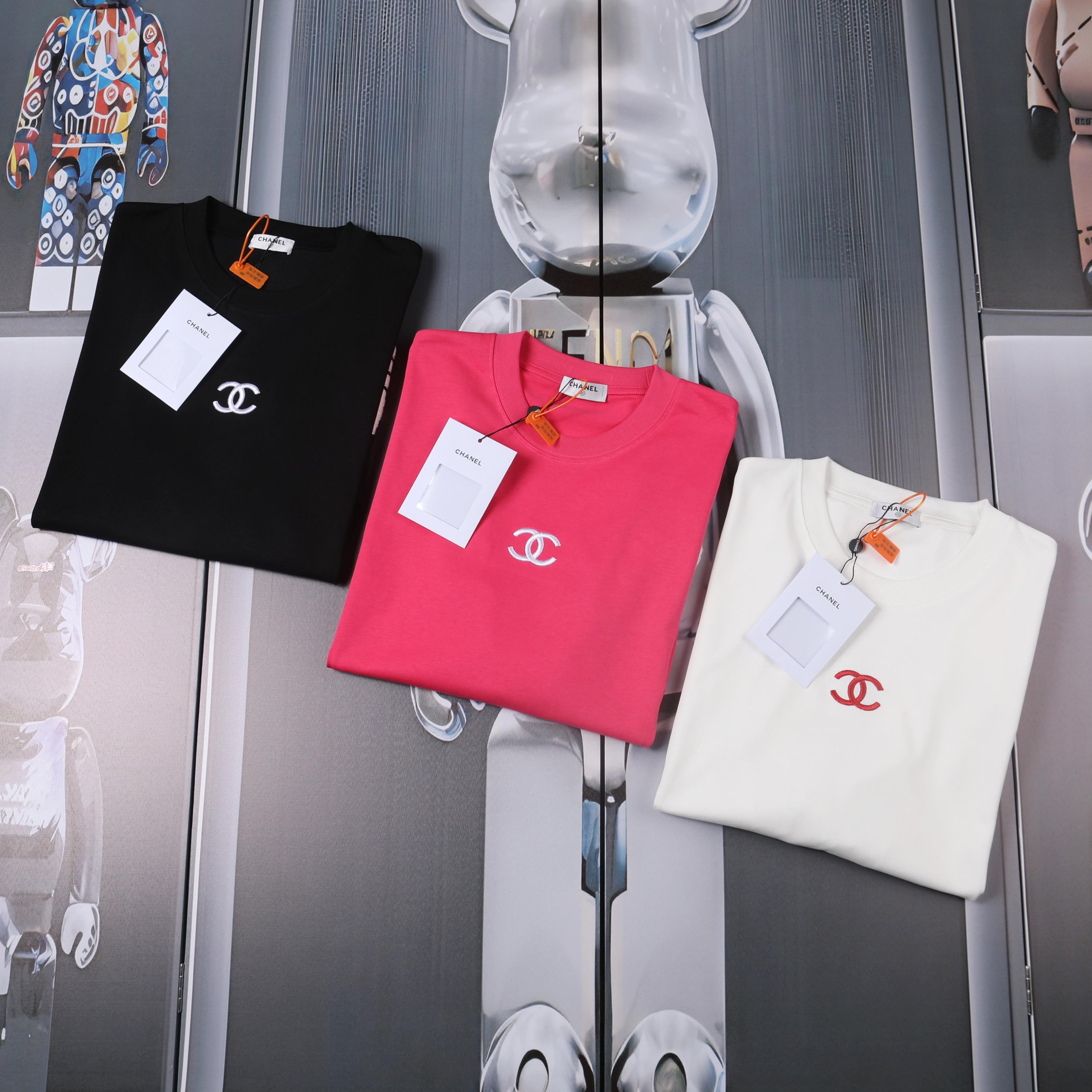 【シャネル】シャネル 2025 新作 高級刺繍 半袖 ユニセックス