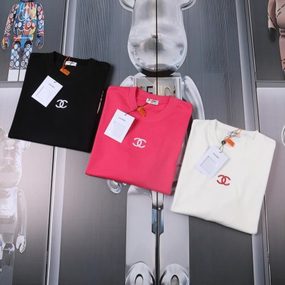 【シャネル】シャネル 2025 新作 高級刺繍 半袖 ユニセックス