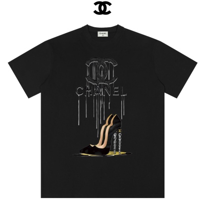 シャネル [CHANEL] 2025 新作 プリント 半袖 Tシャツ