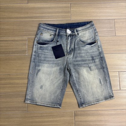 LV ルイ・ヴィトン LV デニム ショーツはスタイリッシュで実用的、たまりません!