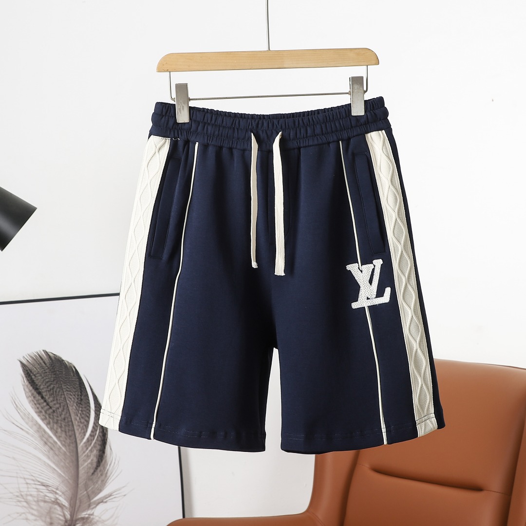 LV ルイ・ヴィトン 2025年新作 リボンスプライシング刺繍 レタード ショートパンツ