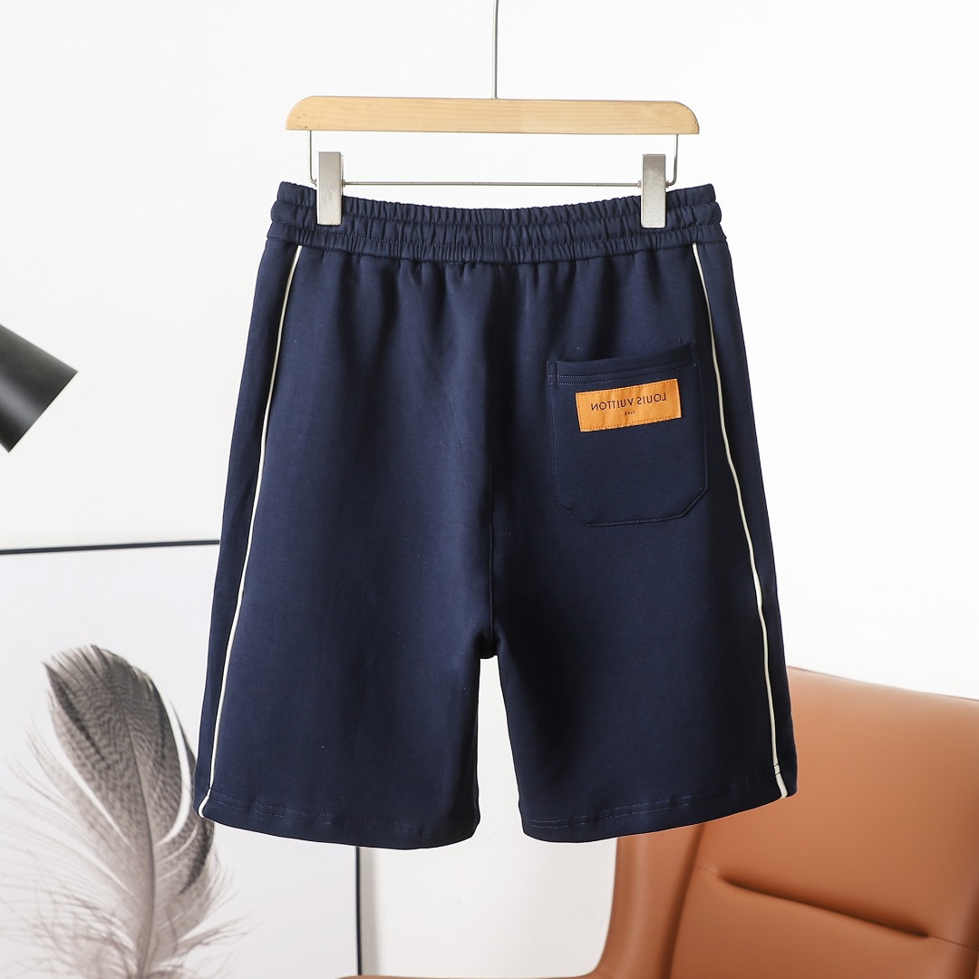 LV ルイ・ヴィトン 2025年新作 リボンスプライシング刺繍 レタード ショートパンツ