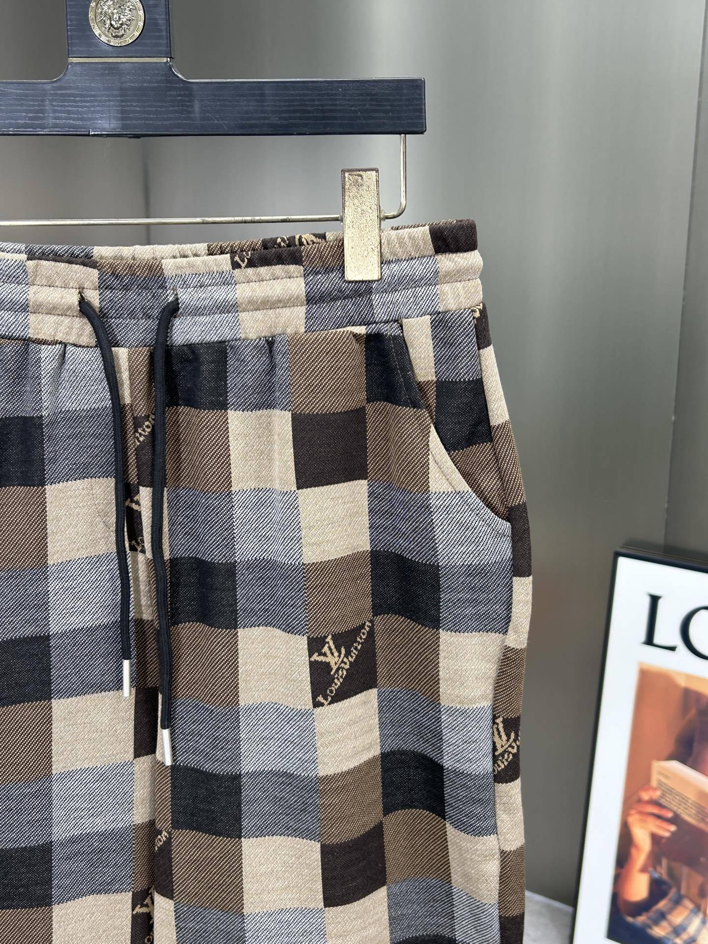 LV ルイ・ヴィトン 2025年春夏新作 ジャカードニットショーツ