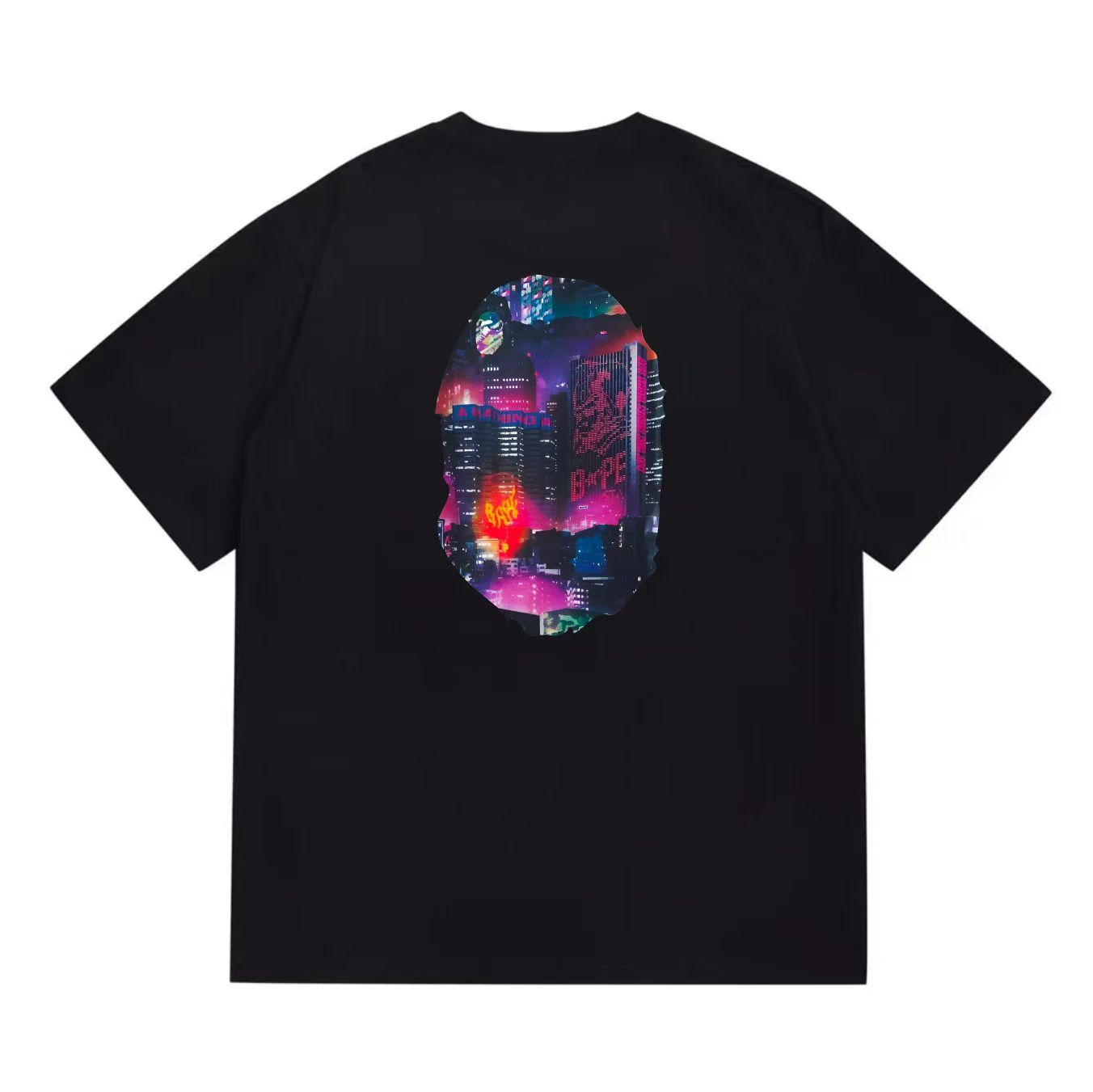 BAPE-2025夏新作ユニセックス半袖プリント