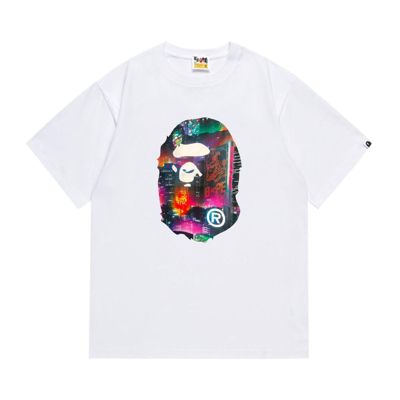 BAPE-2025夏新作ユニセックス半袖プリント