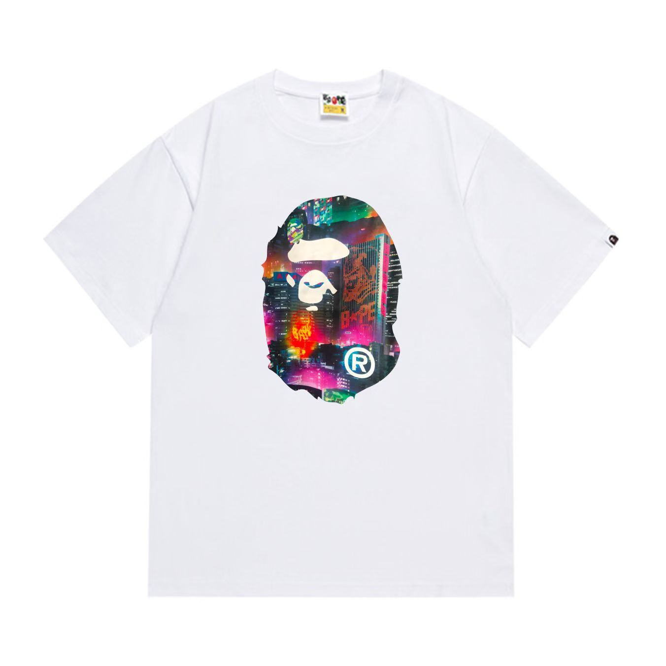 BAPE-2025夏新作ユニセックス半袖プリント