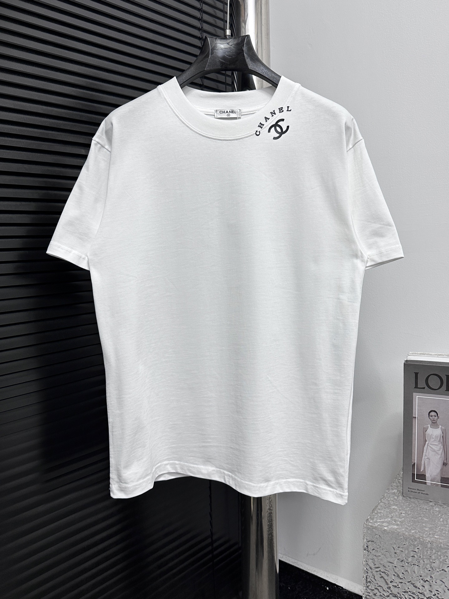 【シャネル】シャネル 2025 シンプル カップル 半袖Tシャツ