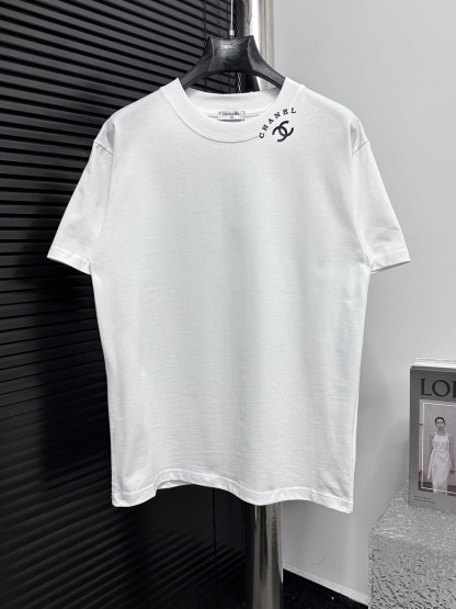 【シャネル】シャネル 2025 シンプル カップル 半袖Tシャツ