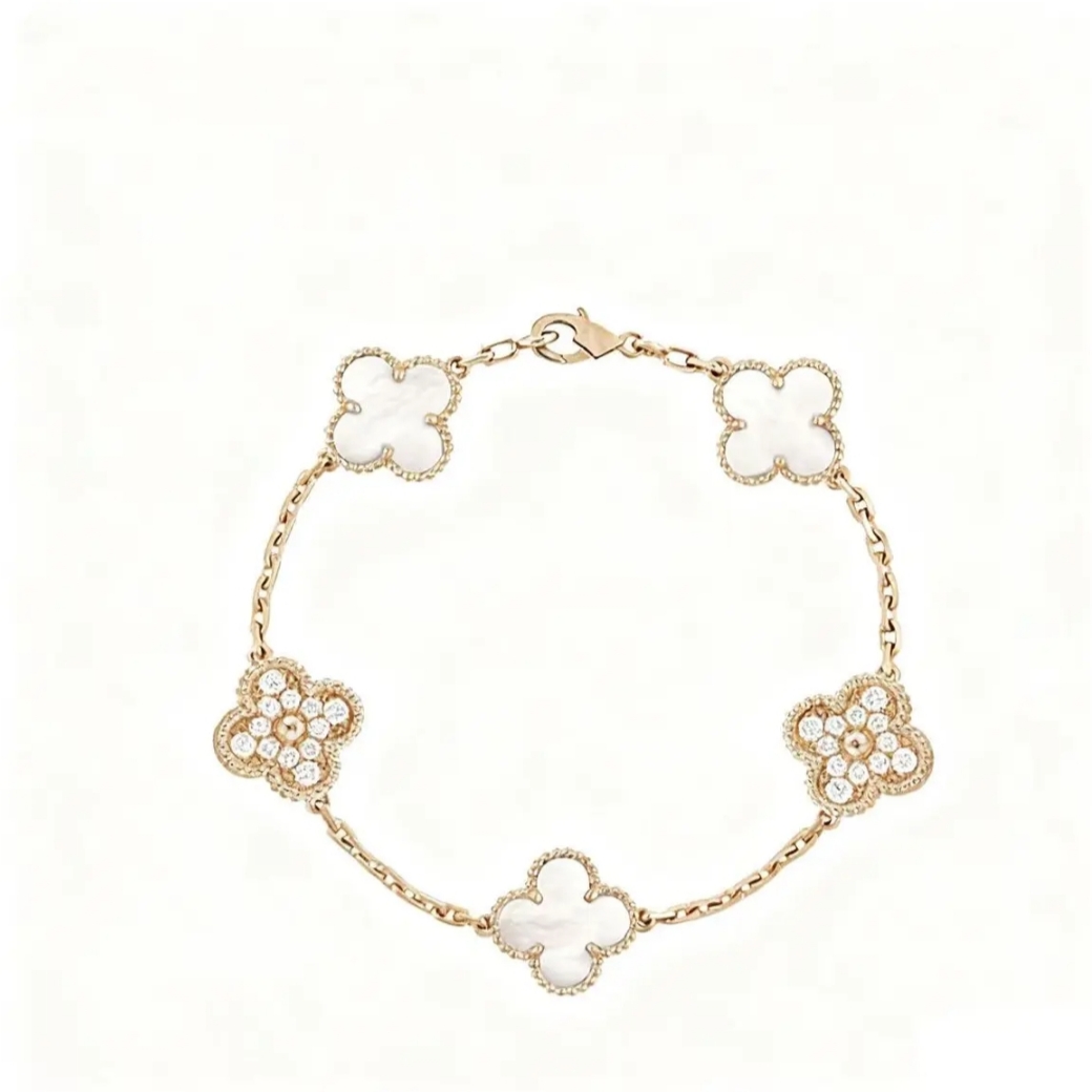 Van Cleef & Arpels ヴィンテージ アルハンブラ 5モチーフ ブレスレット