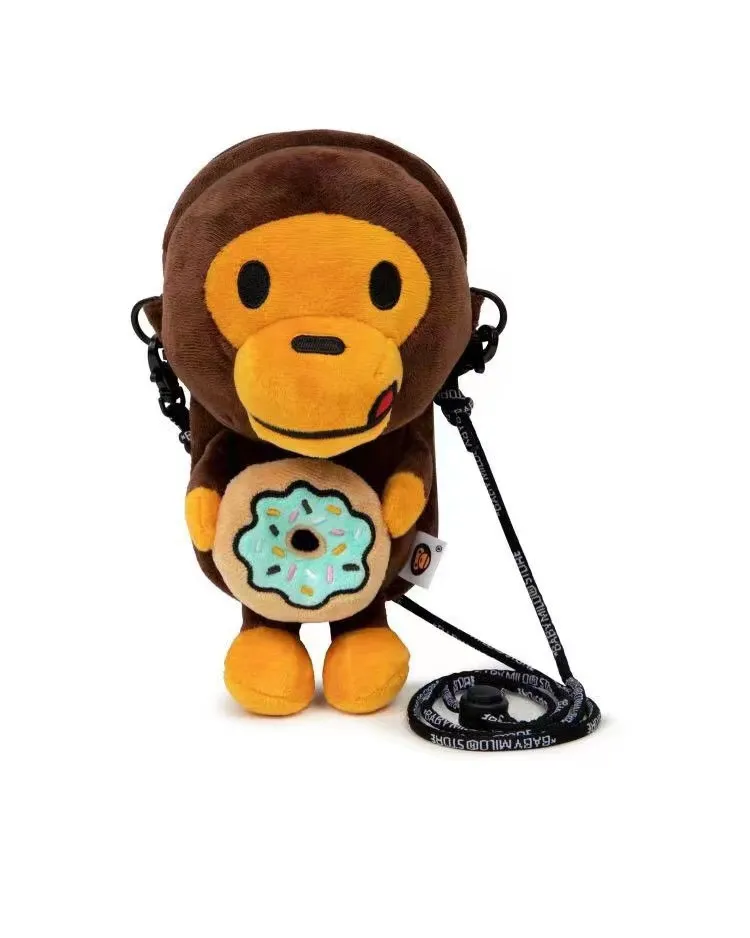 2025 A Bathing Ape BABY MILO PLUSH MOBILE BAG hamburger ~ BAPE BABY MILO STORE