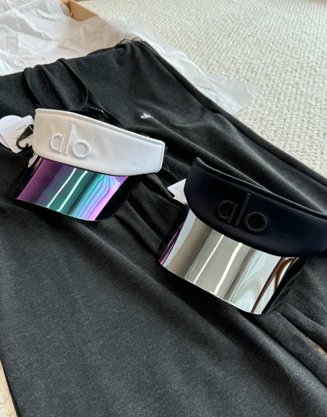 ALO 夏用UVカット ハードトップ サンバイザー帽