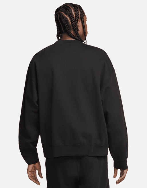 Stussy & Nike ストーンウォッシュフリースクルーネックセーター