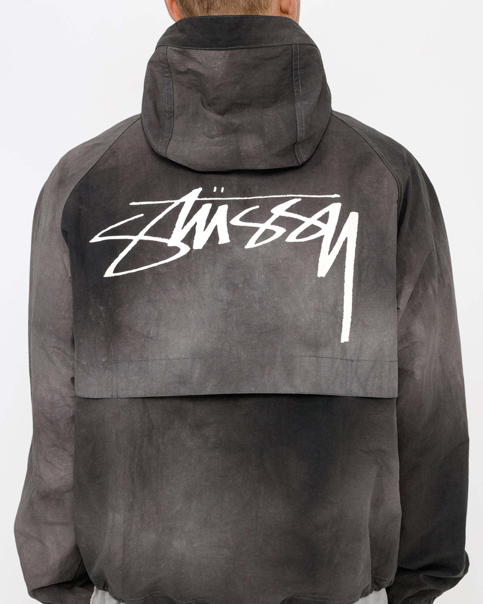【Stussy】ビーチ シェル 波染め カモ ナイロン ジャケット（Shell Jacket）