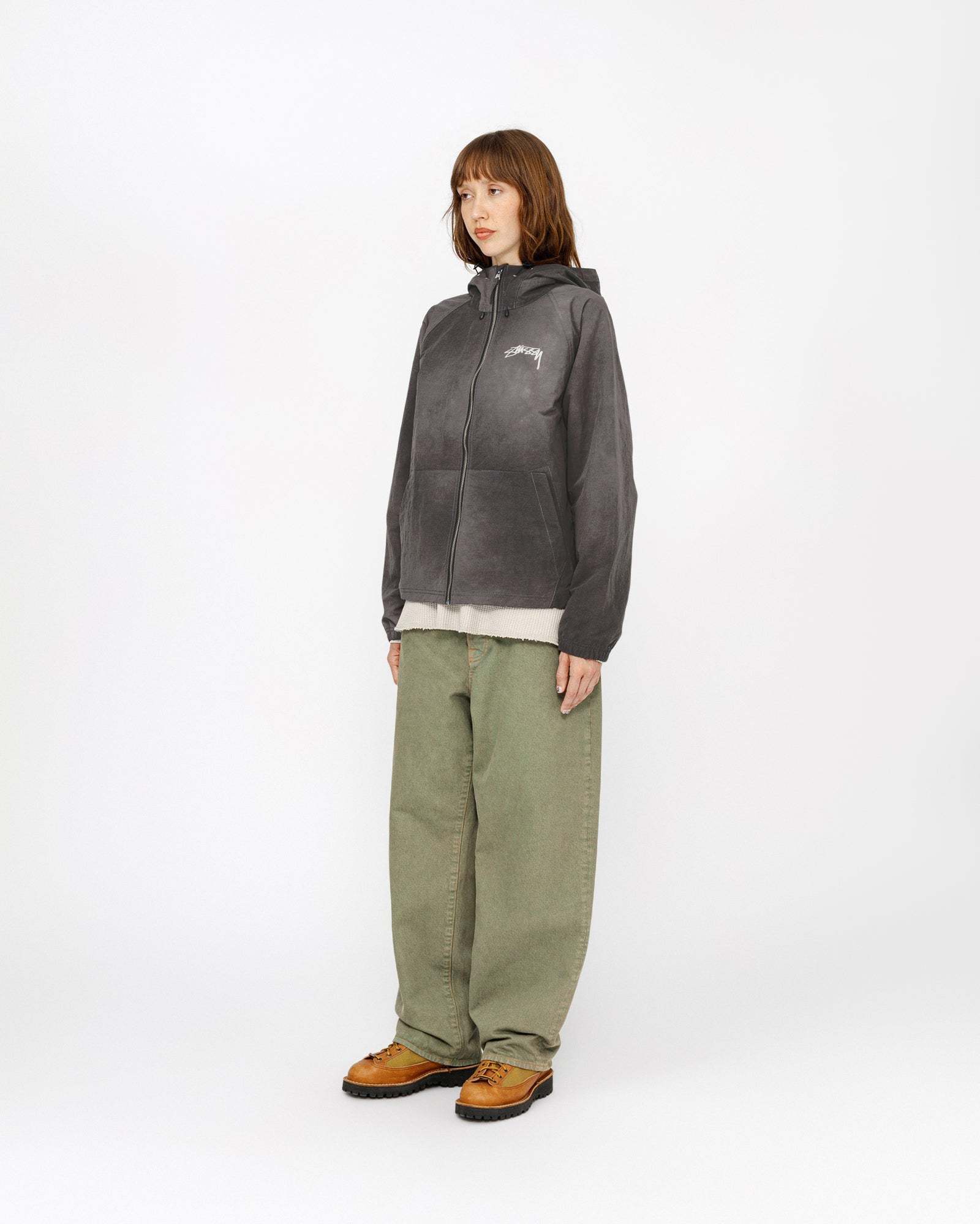 【Stussy】ビーチ シェル 波染め カモ ナイロン ジャケット（Shell Jacket）