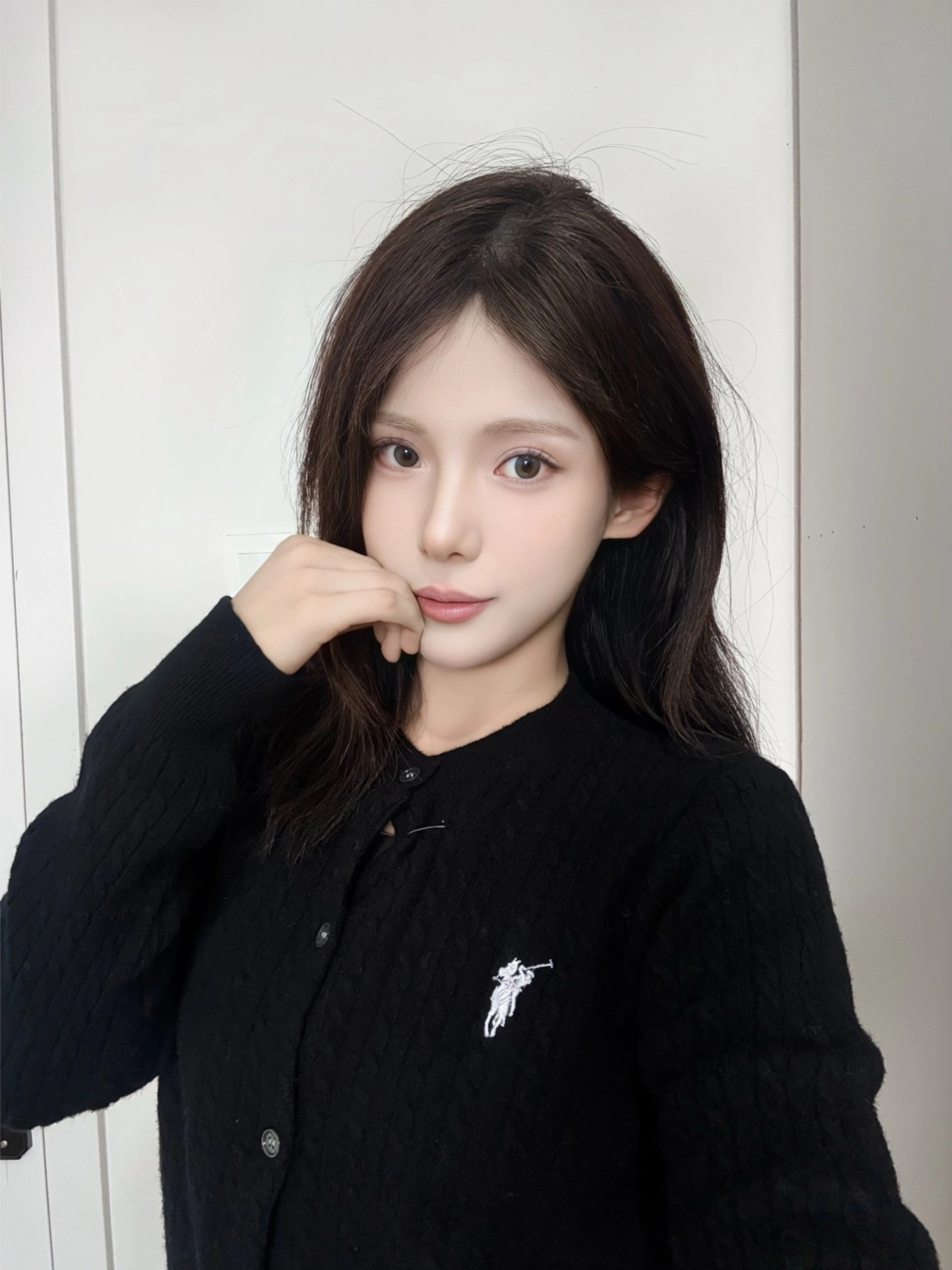 ラルフローレン公式旗艦店 ニット クルーネック シンプルニットカーディガン セーター、ユニセックス