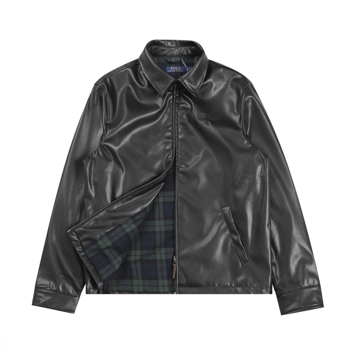 Ralph Lauren 長袖レザージャケット（ユニセックス）